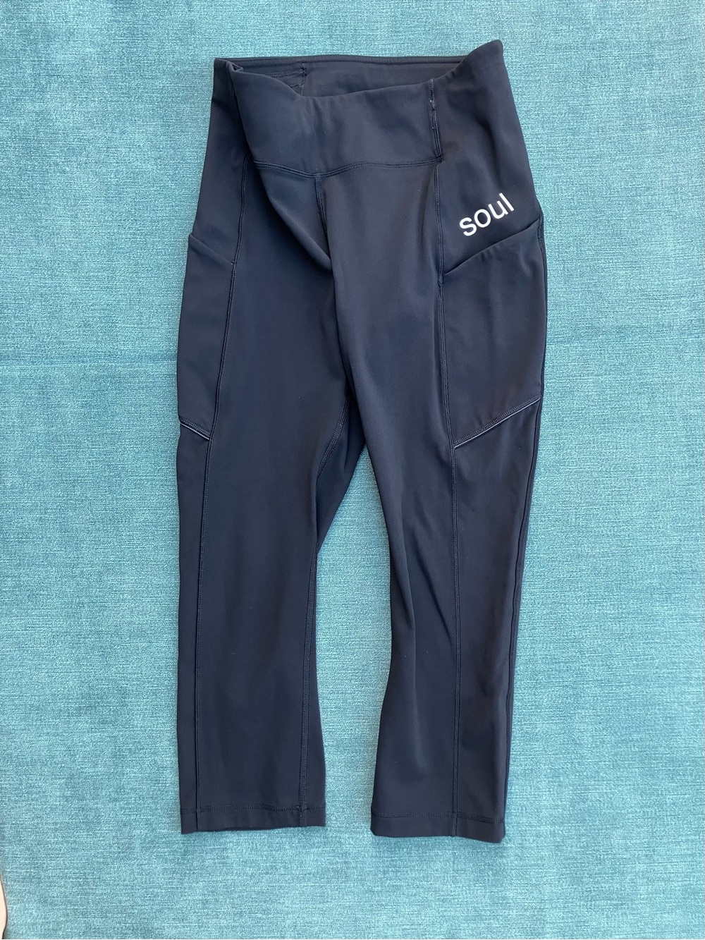 lululemon Black Performance Soul Cropped Leggings - Picture 7 of 14